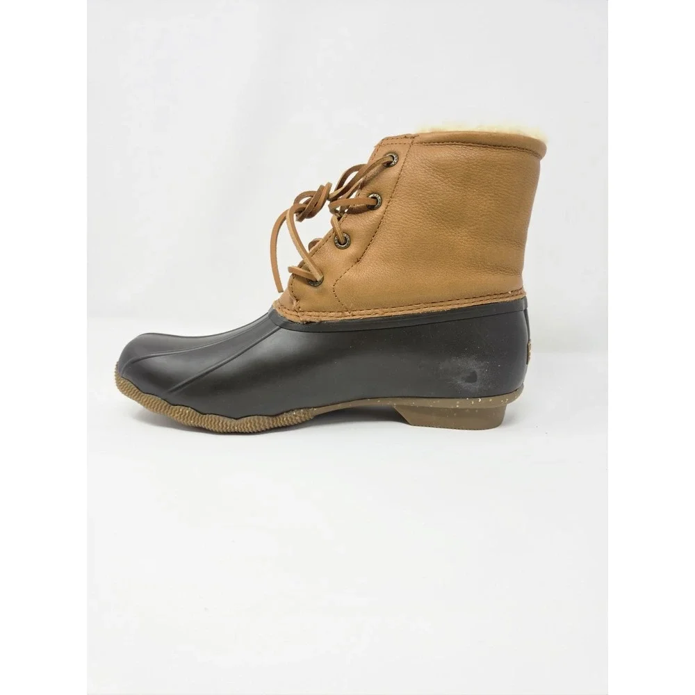 Sperry Saltwater Winter Lux Tan Boot 3M insulate‎ Women's size 9 NIB